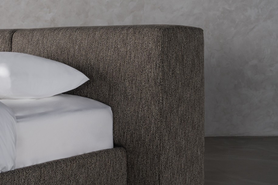 Double Bed 200x200 cm (Fabric: Stalemate col.Castle (Cat. 3))