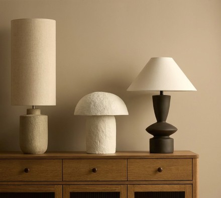 The Feel of Light: a new table lamp collection