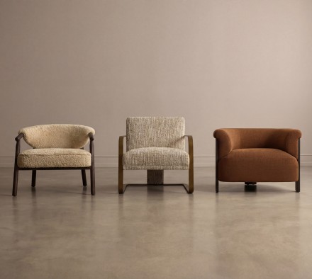 3 New Armchairs: Nur, Rona and Porta