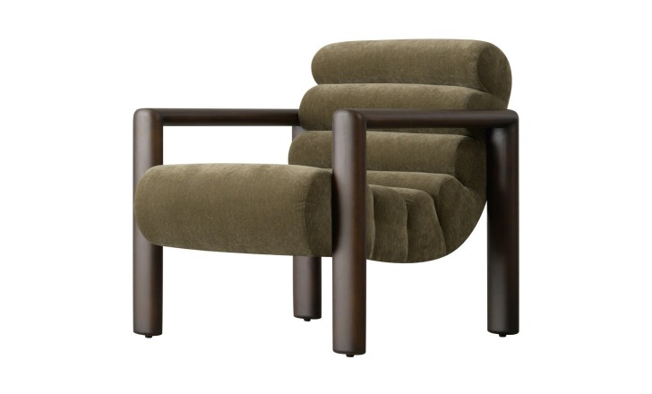 Jerome Accent Chair (fabric Moss-008 Olive)