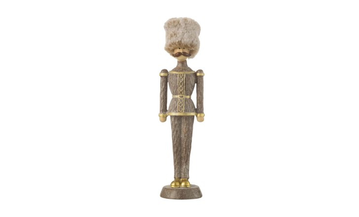 Nutcracker Fur Hat Brown L