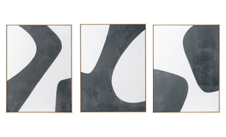 Reflect Wall Art, set of 3 pcs  