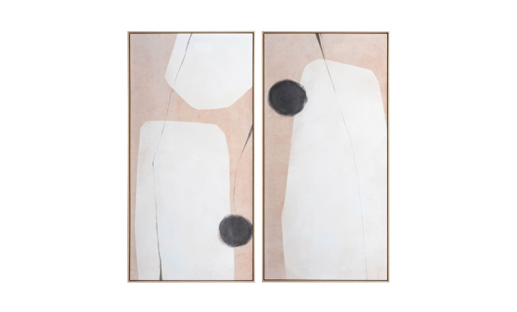 Composition Nude Wall Art, set of 2 pcs  
