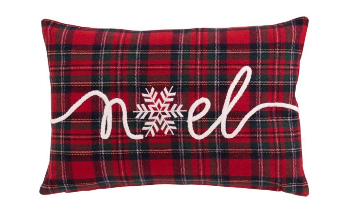 Noel Cushion Red/White (45x30x15cm)
