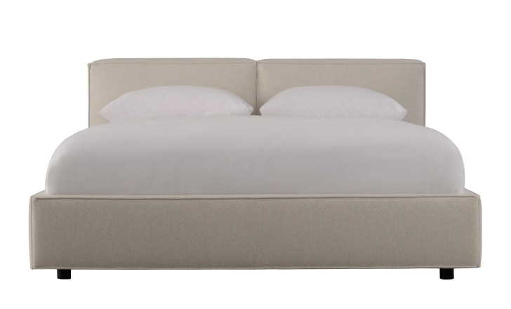 Navarra Bed 203x181 cm (fabric EGG3A)