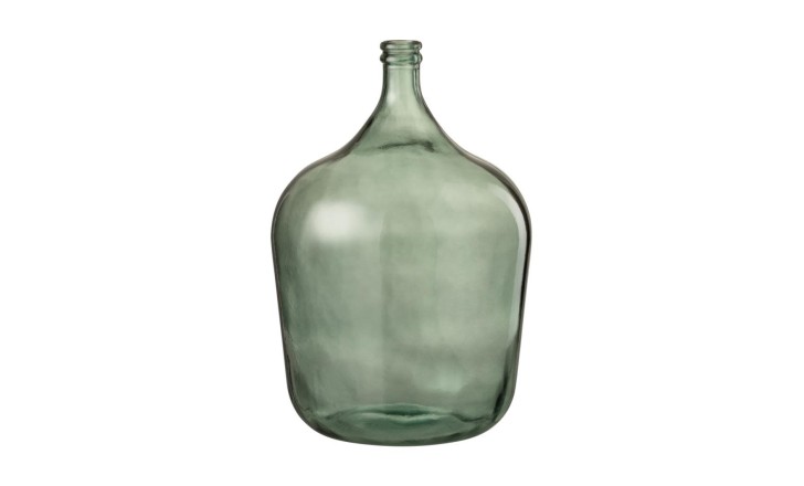 Vase Carafe Glass Green L
