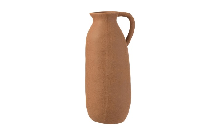 Jug Vase Ceramic Brown L