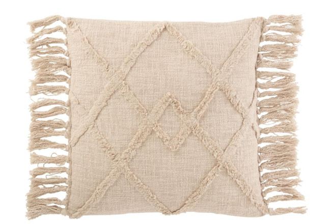 Cushion Rhombus Beige