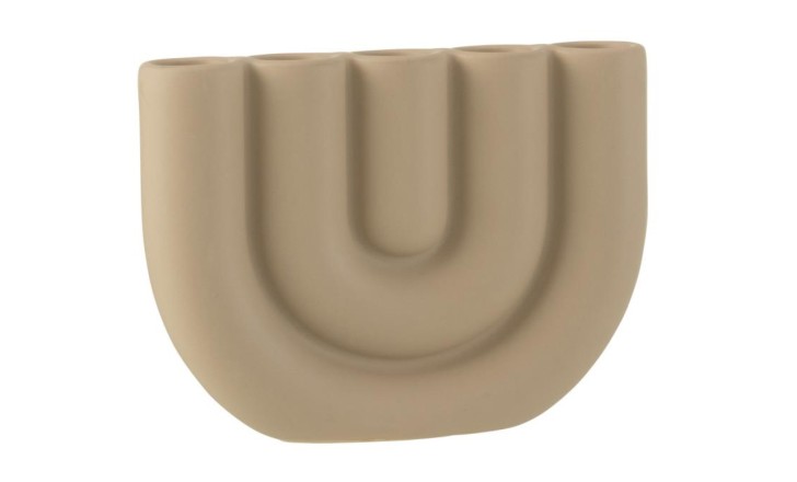 Candle Holder Arc Beige 5 Candles