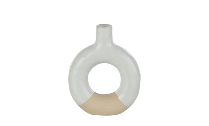 Porcelain Circle Vase S