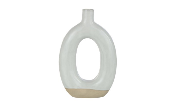 Porcelain Circle Vase L