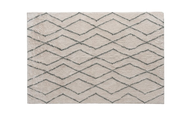 Vasu Rug 200x300 cm (green pattern)