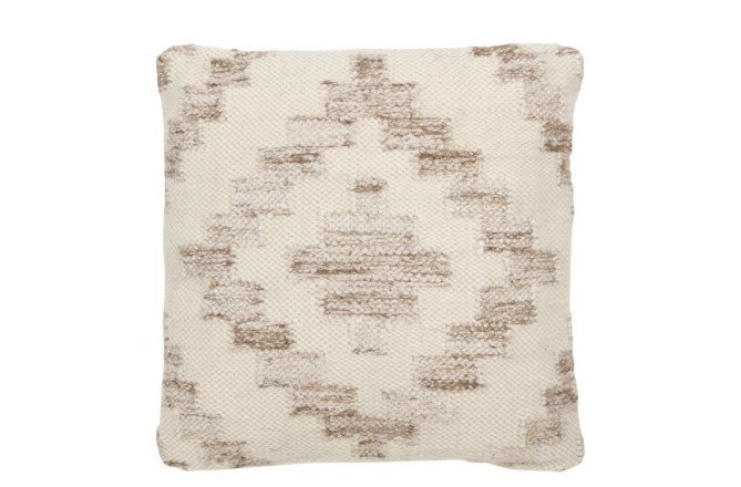 Ethnic Cream Cushion