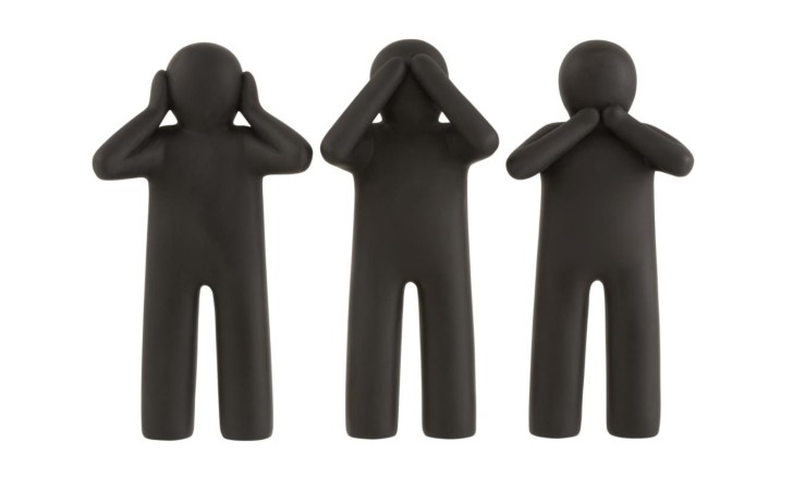 Maurice See/Hear/Speak Nothing Assortment Of 3
