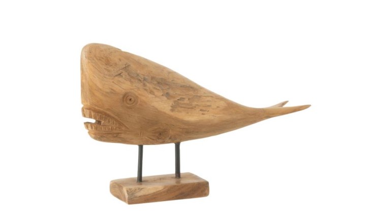 Mia Whale Wood Natural S