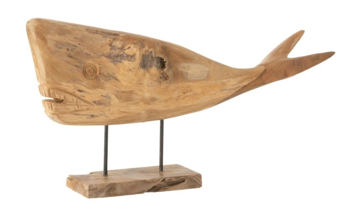 Mia Whale Wood Natural L