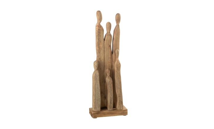 Figure Family Wood Natural S
