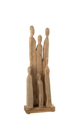 Figure Family Wood Natural S