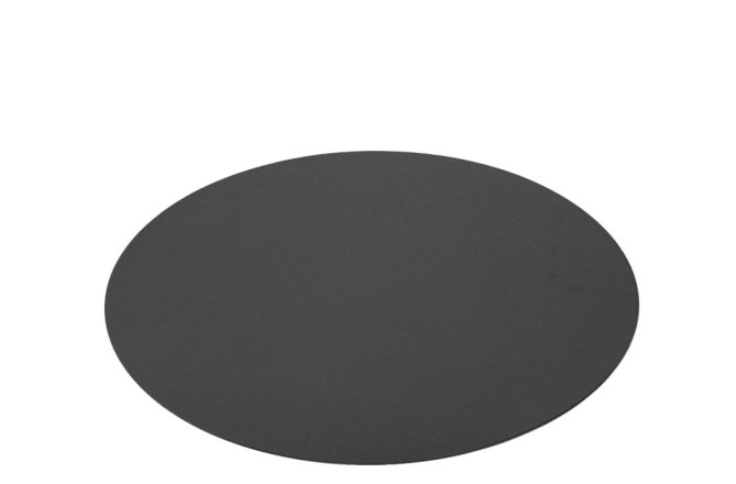 Placemat Round Black