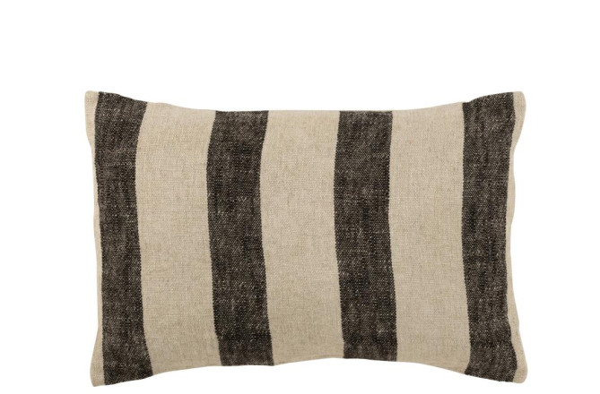 Dark Stripes Cushion Long
