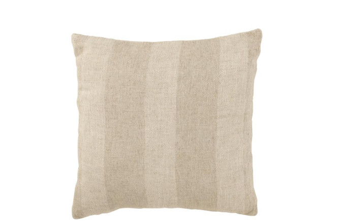 Beige Stripes Cushion