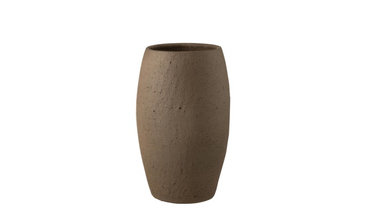 Enya Vase Ceramic Brown S