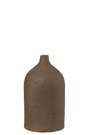 Enya Vase Bottle Brown M
