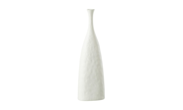 Zihao Vase Ceramic White L