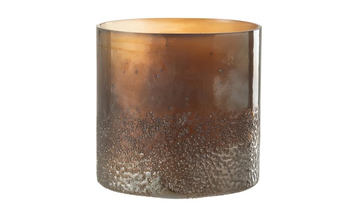 Hurricane Glass Copper/Red L