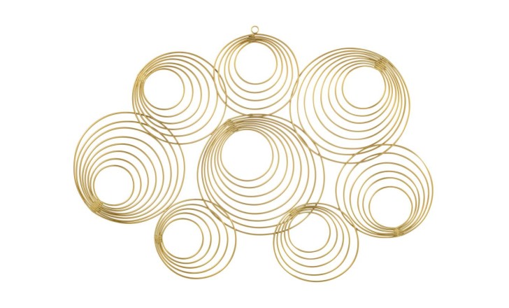 Rings Metal Wall Decoration