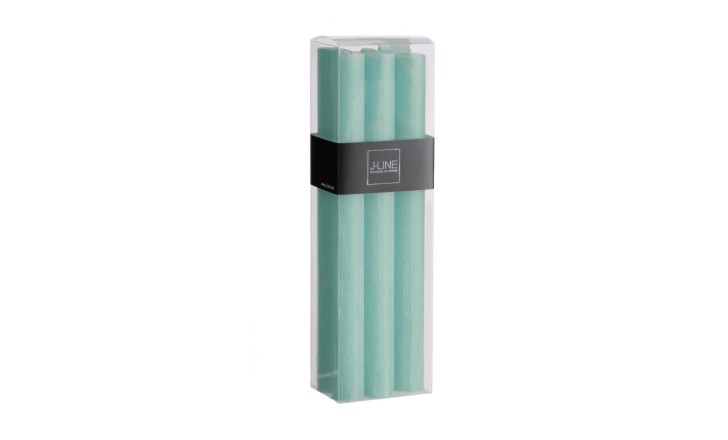 Aqua Table Candles Aqua 6 Box 9H