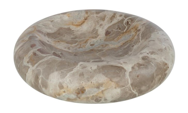 Bowl Round Low Beige L