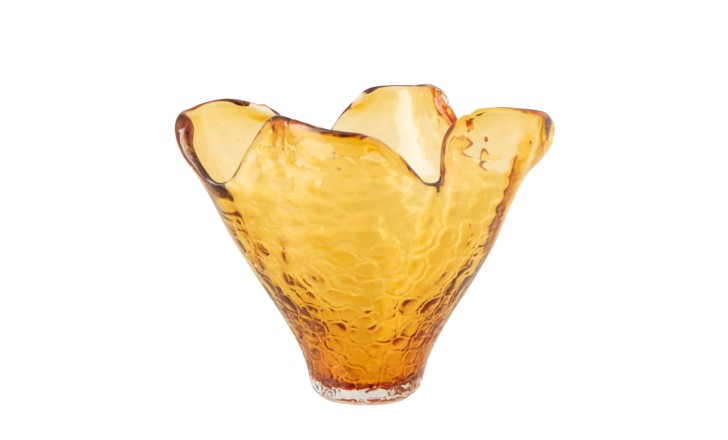 Irregular Vase Caramel S