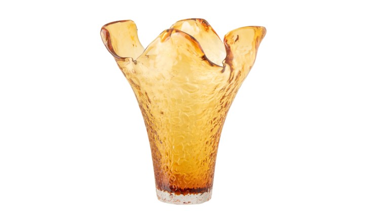 Irregular Vase Caramel L