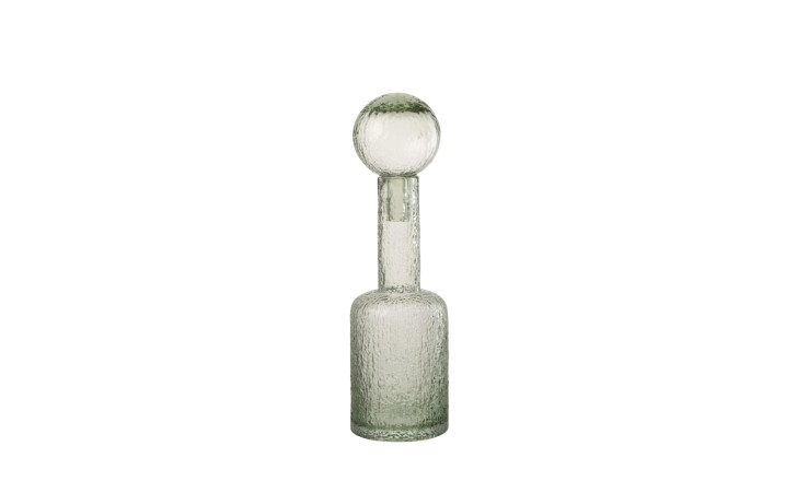 Relief Bottle Decorative Grey-Green S