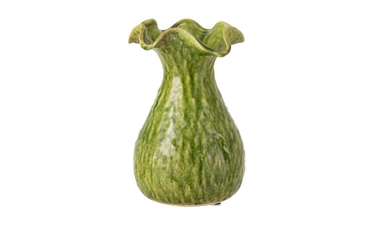 Ronny Vase Irregular Green L