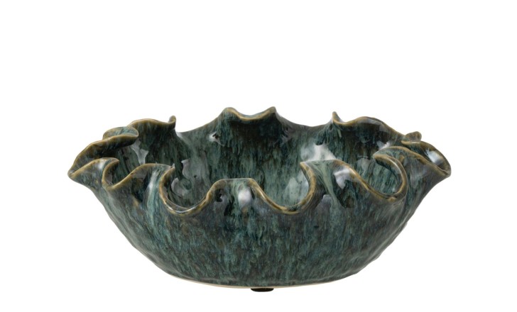 Ronny Decorative Tray Irregular Blue H11,5 cm