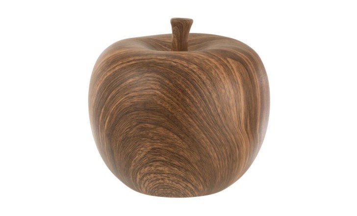 Apple Figurine Brown (17x17x15,5cm)