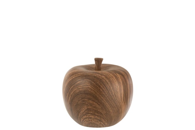Apple Figurine Brown (17x17x15,5cm)