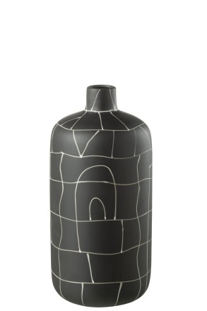 Vase Japan Black (18,5x18,5x37cm)