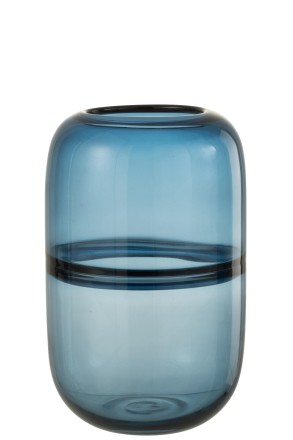 Vase Dyba Blue (16x16x25,5cm)