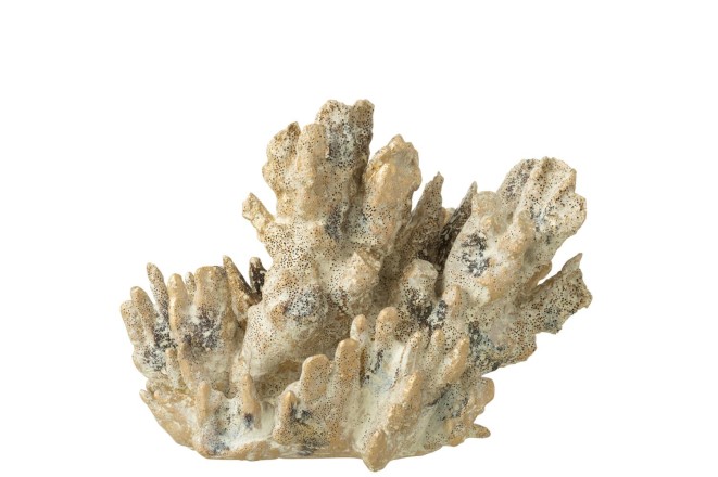 Coral Fugurine Brown/Gold (29x20x21cm)