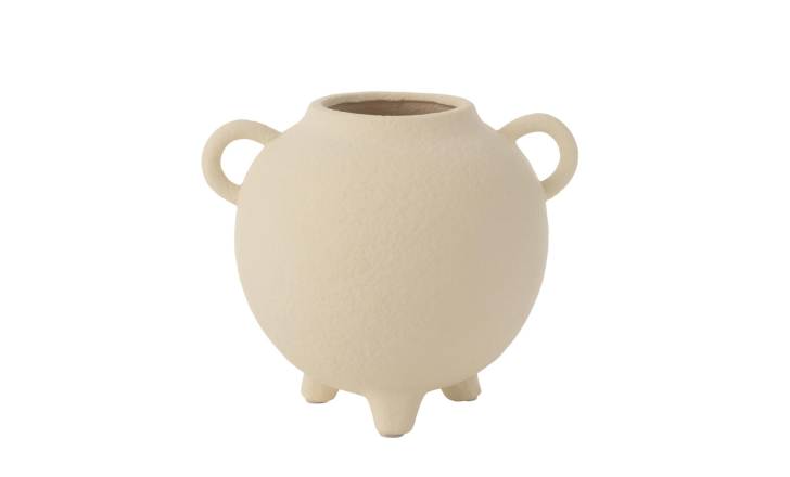Vase Laure Beige (19x16x16,5cm)
