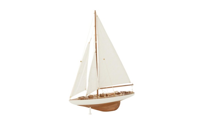 Sailboat Paulownia (42x9x59cm)