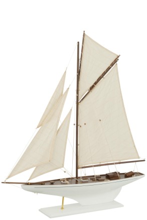 Sailboat Paulownia (95x13,5x95cm)