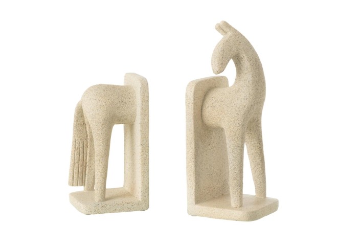 Bookend Zephyr Beige (21x10x27,5cm)