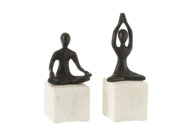 Figure Yoga (10x8x20cm) Assortment Of 2