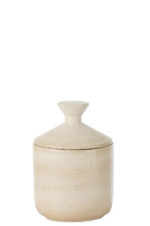 Jar Olina Cream (14x14x20cm)