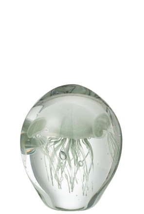 Paperweight Calypso Light Green (10,5x10,5x12,5cm)
