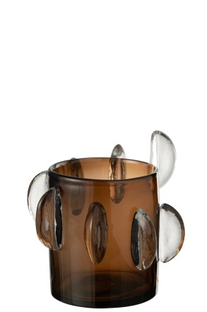 Vase Steggy Brown (25x25x24cm)